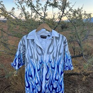 Sapphire Lounge Blue Flame Shirt